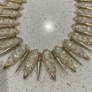 Gwendolyn Statement Necklace in gold